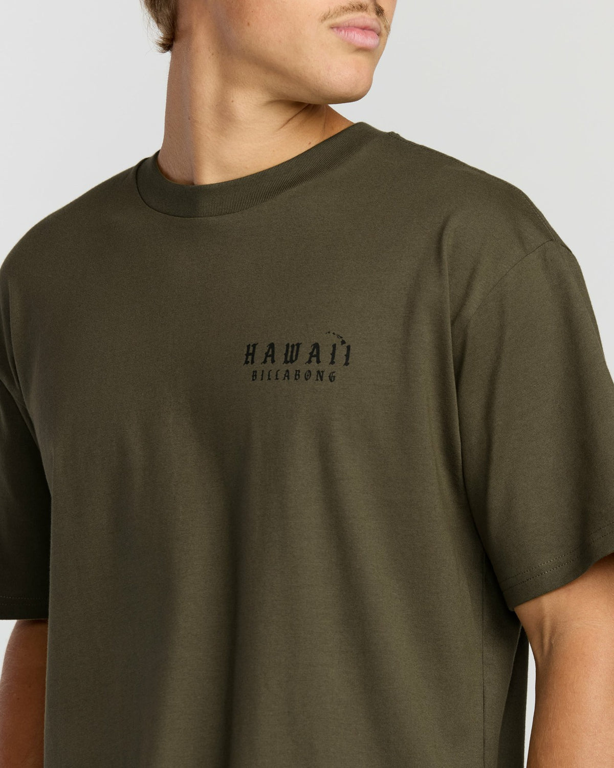 Skull Wave Hi Regular Short Sleeve T-Shirt - Military | Billabong