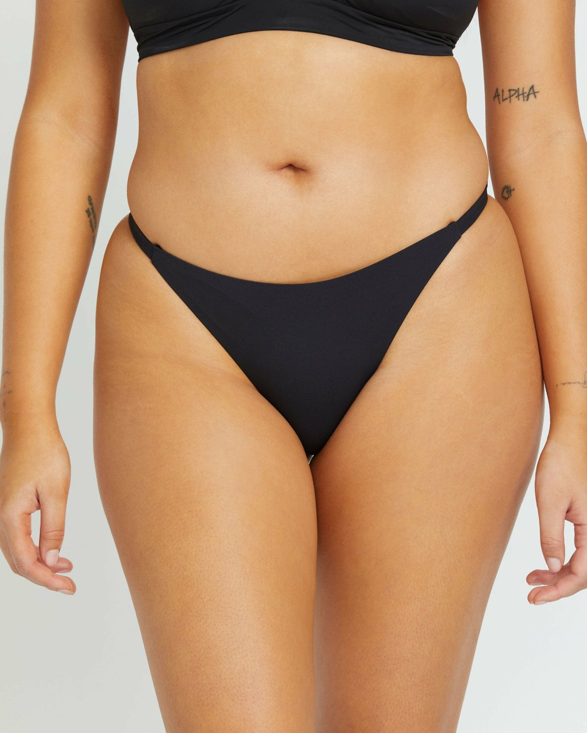 Sol Searcher Maya Bikini Bottom - Black Pebble | Billabong