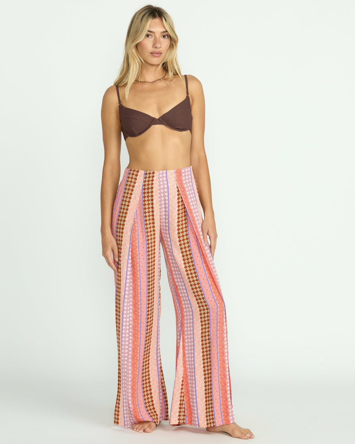 Split Spirit Elastic Waist Pants - Multi | Billabong