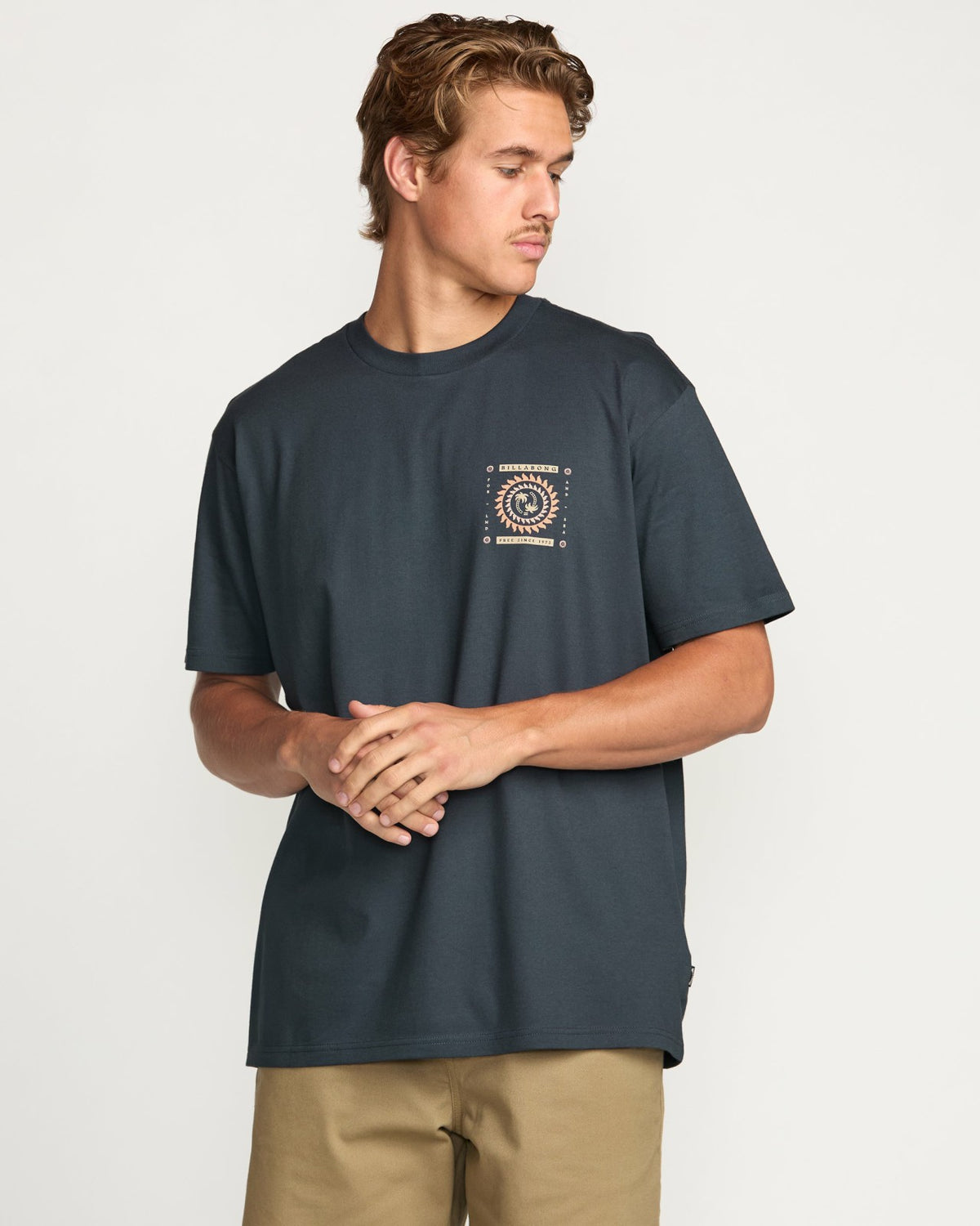 Spun Out Premium Tee - Aged Indigo | Billabong