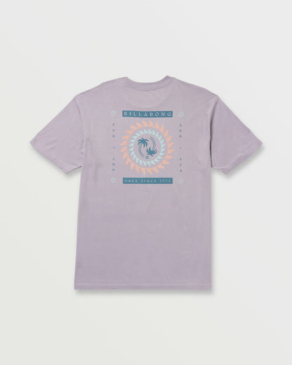 Spun Out Premium Tee - Light Purple | Billabong