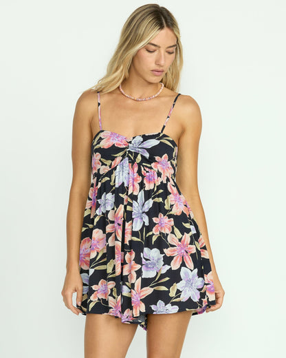 Star Glow Romper - Black Multi | Billabong