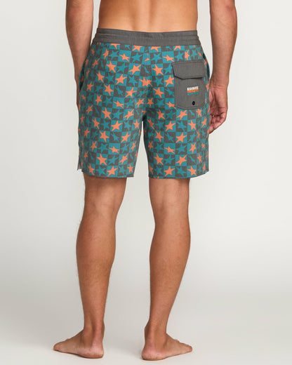 Billabong x Mami Wata Star Lo Tide Boardshorts - Teal | Billabong