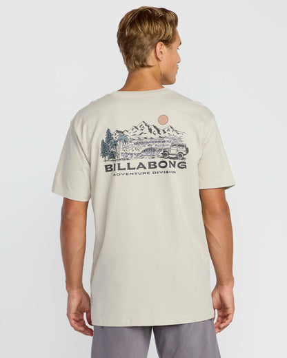 State Park A/Div Short Sleeve T-Shirt - Chino | Billabong