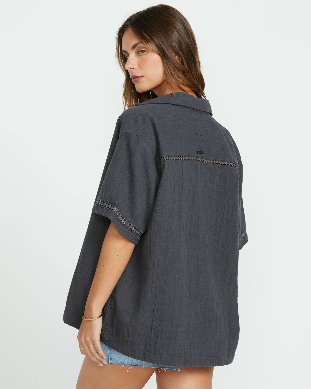 Summers End Short Sleeve Shirt - Black Sands | Billabong