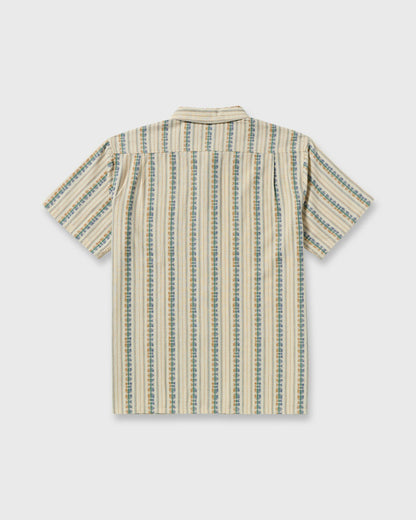 Sundays Jacquard Short Sleeve Shirt - Cream | Billabong