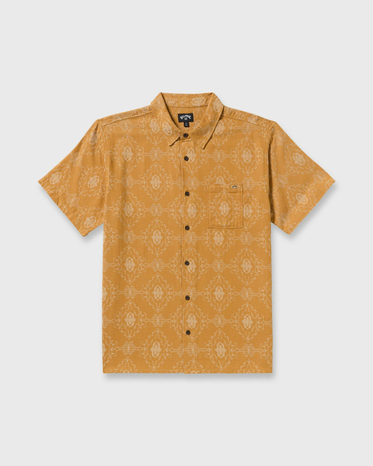 Sundays Jacquard Short Sleeve Shirt - Golden Haze | Billabong