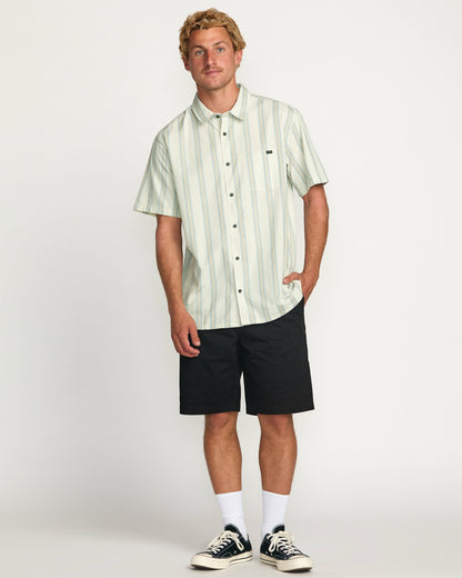 Sundays Jacquard Short Sleeve Shirt - Silver | Billabong