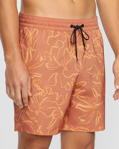 Sundays Laybacks 17" Trunks - Dusty Rose | Billabong