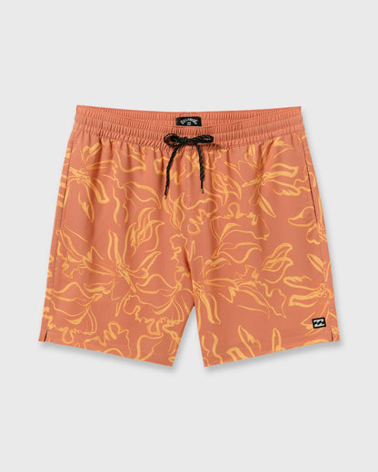 Sundays Laybacks 17" Trunks - Dusty Rose | Billabong