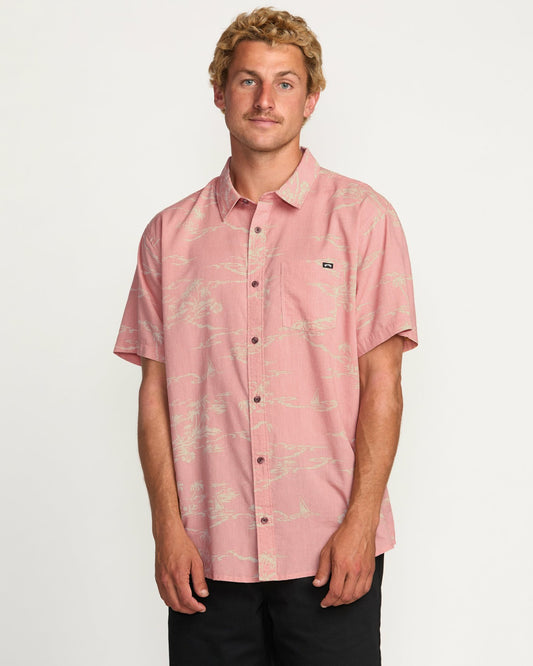 Sundays Short Sleeve Shirt - Dust Red | Billabong