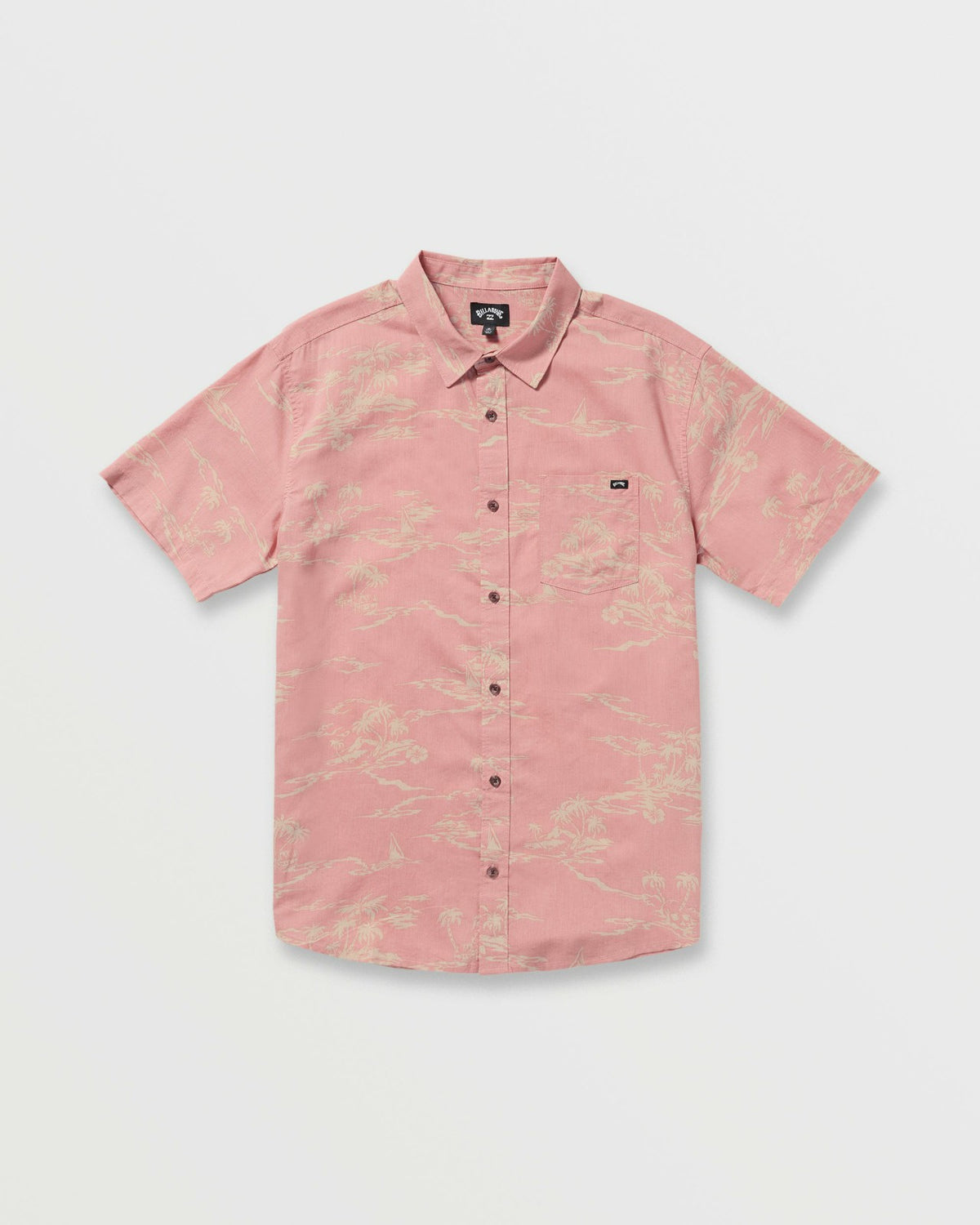 Sundays Short Sleeve Shirt - Dust Red | Billabong