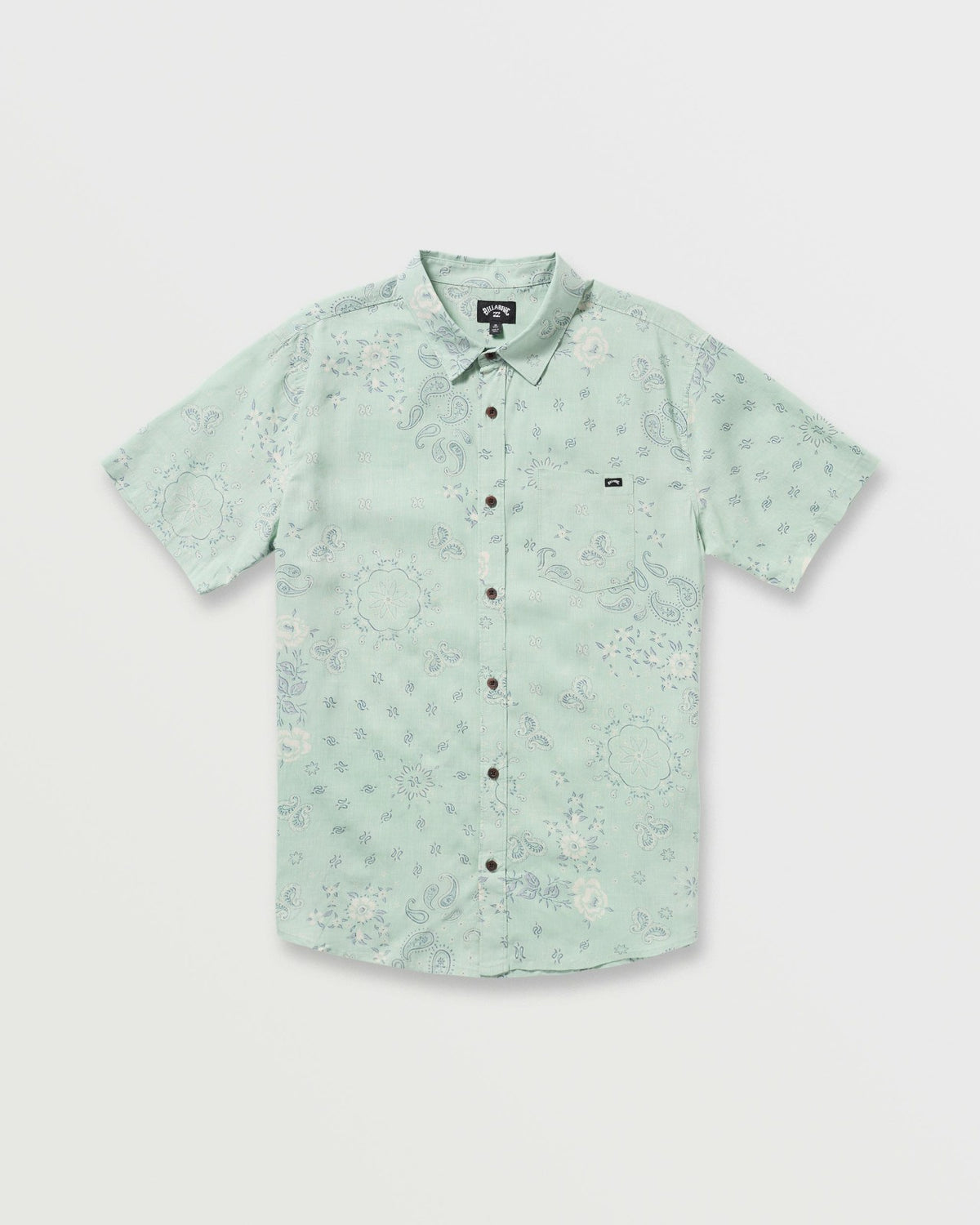 Sundays Short Sleeve Shirt - Mist Green | Billabong