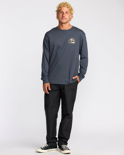 Sundown A/Div Long Sleeve T-Shirt - Midnight Blue | Billabong