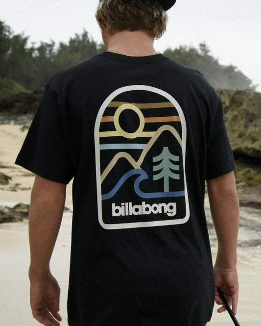 Sundown A/Div Tee - Black | Billabong