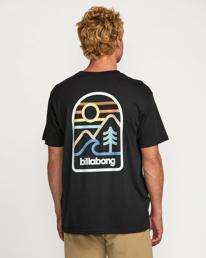 Sundown A/Div Tee - Black | Billabong