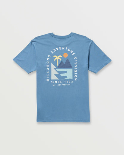 Sundown A/Div Tee - Carolina Blue | Billabong