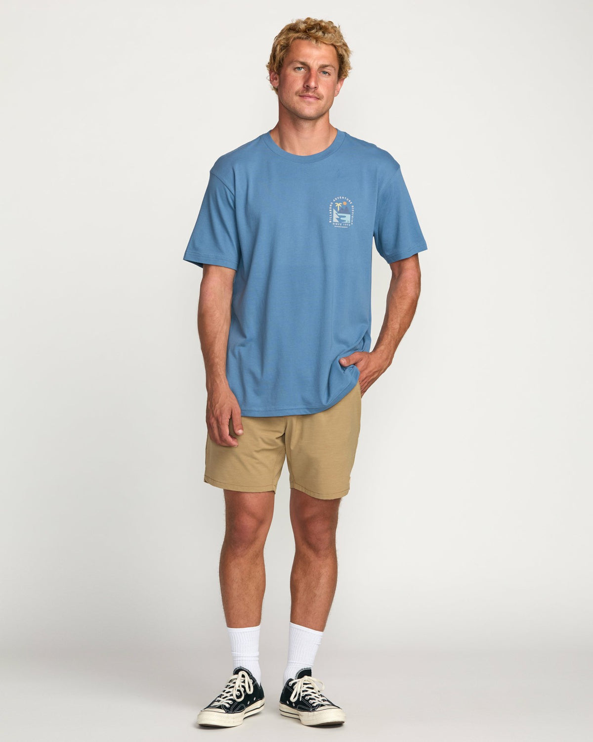 Sundown A/Div Tee - Carolina Blue | Billabong