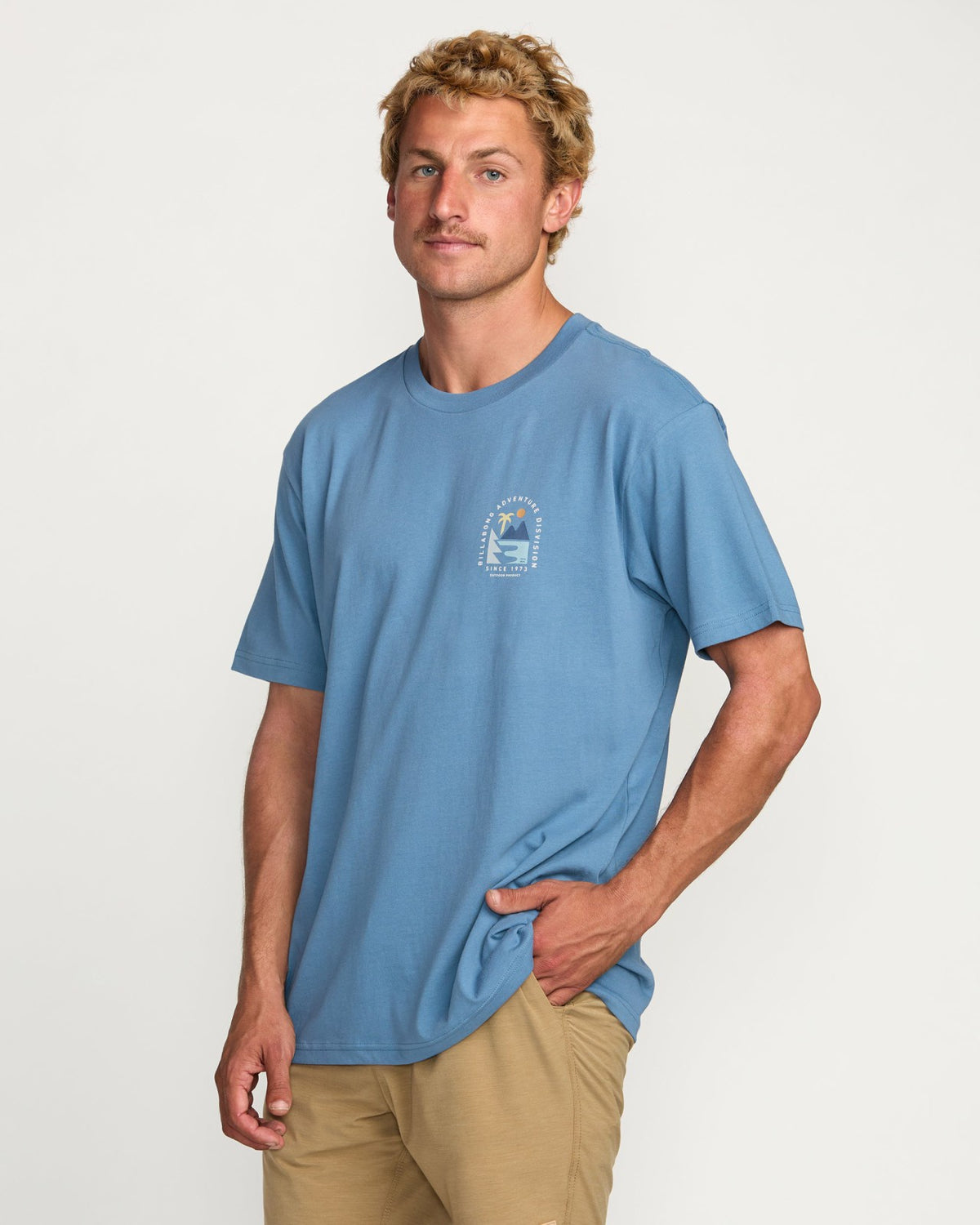 Sundown A/Div Tee - Carolina Blue | Billabong