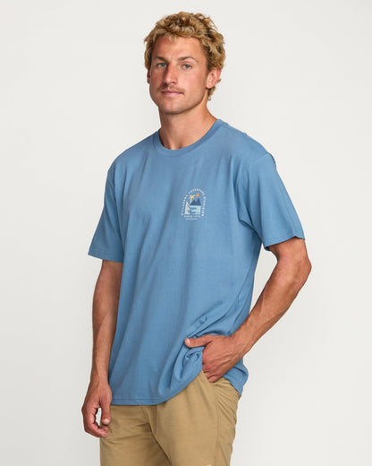 Sundown A/Div Tee - Carolina Blue | Billabong