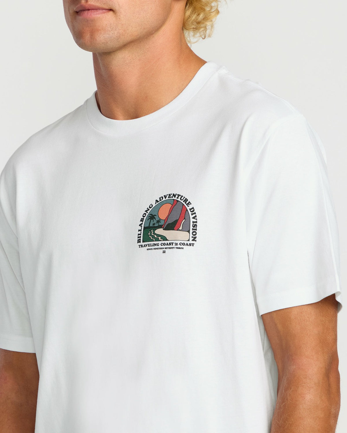 Sundown A/Div Short Sleeve T-Shirt - White | Billabong