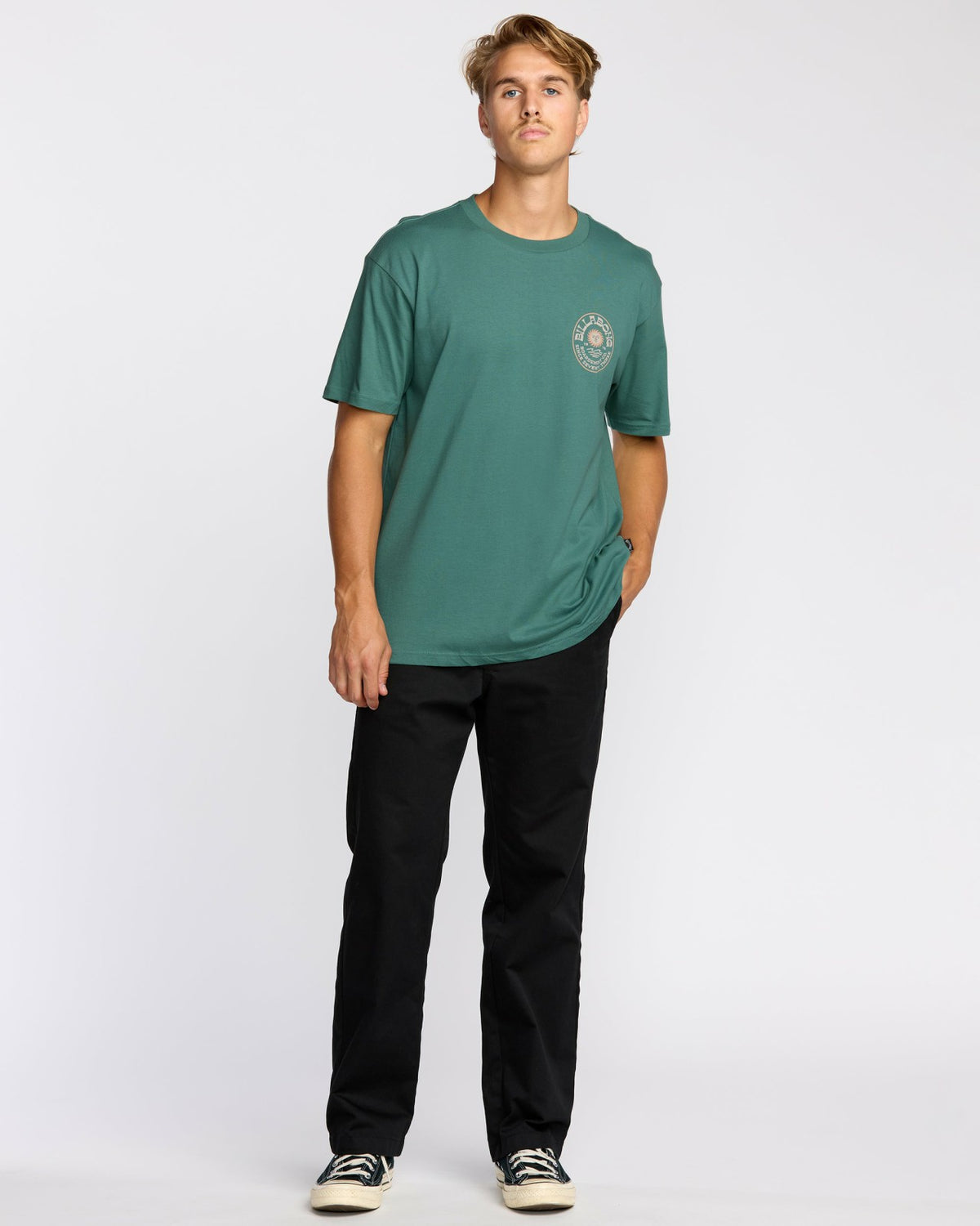 Sunny Days Premium Short Sleeve T-Shirt - Sage Green | Billabong