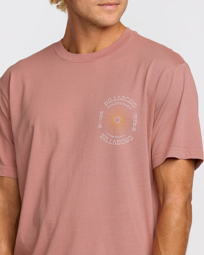 Sunrise Premium Wave Wash Short Sleeve T-Shirt - Dusty Rose | Billabong