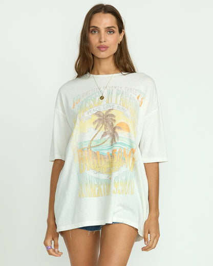 Sunset Mindset Tee - Salt Crystal | Billabong
