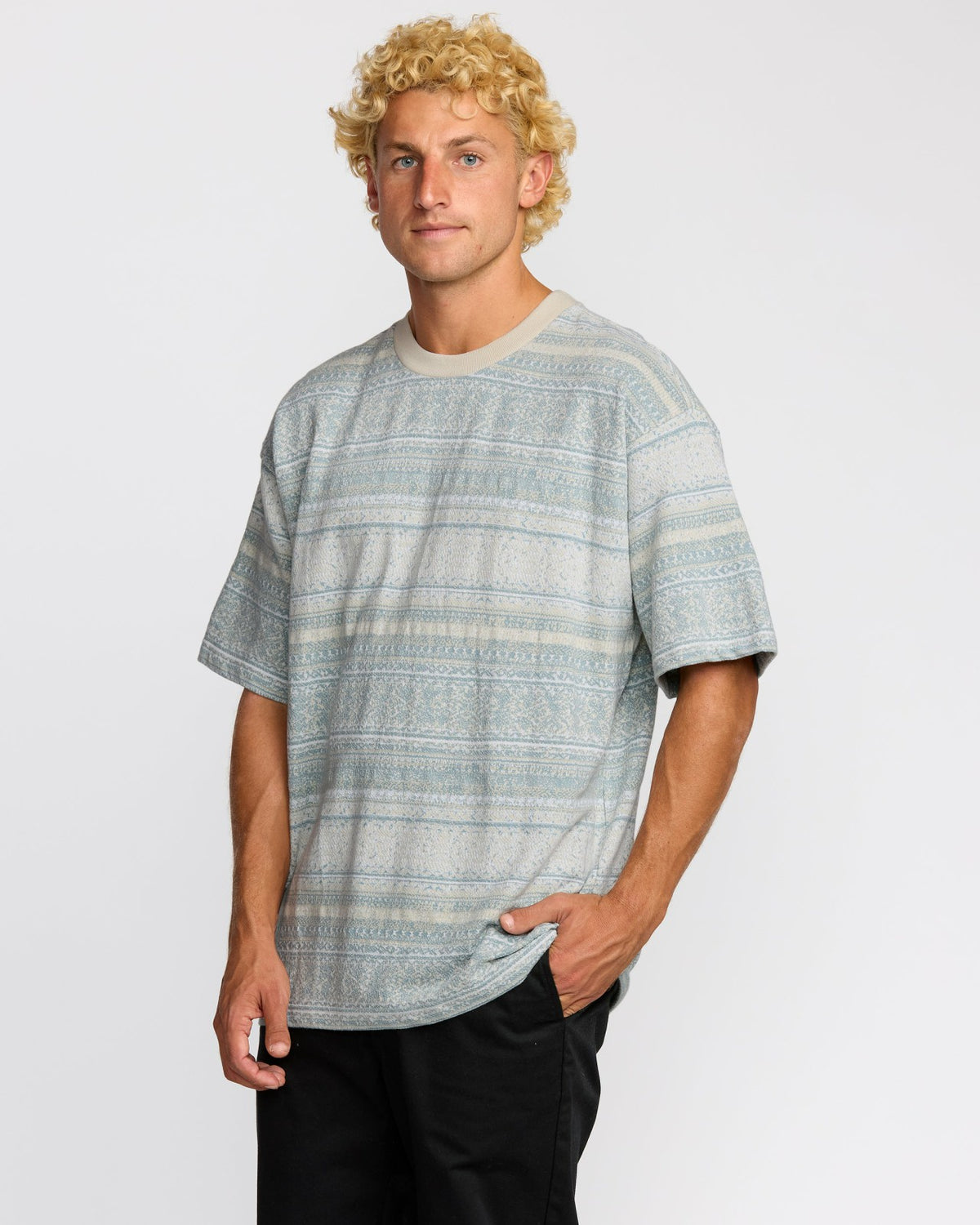 Sunshines Garage Short Sleeve T-Shirt - Stone Blue | Billabong