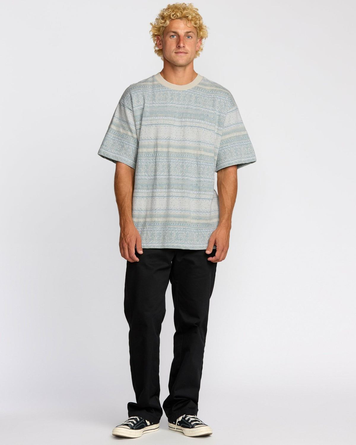 Sunshines Garage Short Sleeve T-Shirt - Stone Blue | Billabong