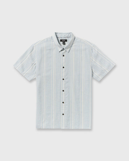 Sunshines Garage Short Sleeve Shirt - Stone Blue | Billabong