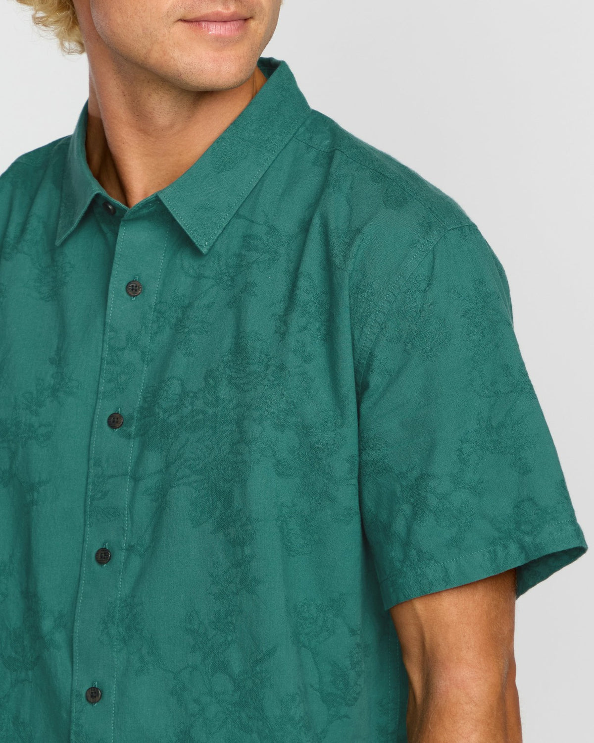 Sunshines Garage Short Sleeve Shirt - Teal | Billabong