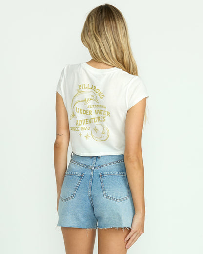 Sunshine Surf Babes Tee - Salt Crystal | Billabong