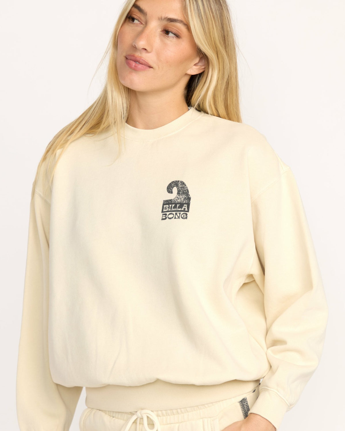 Sun Wave Livin Kendal Crewneck Sweatshirt - Whitecap | Billabong