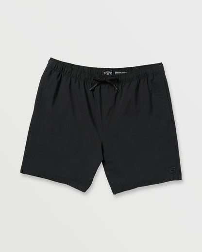 Surftrek Elastic Submersible 17" Hybrid Shorts - Black | Billabong