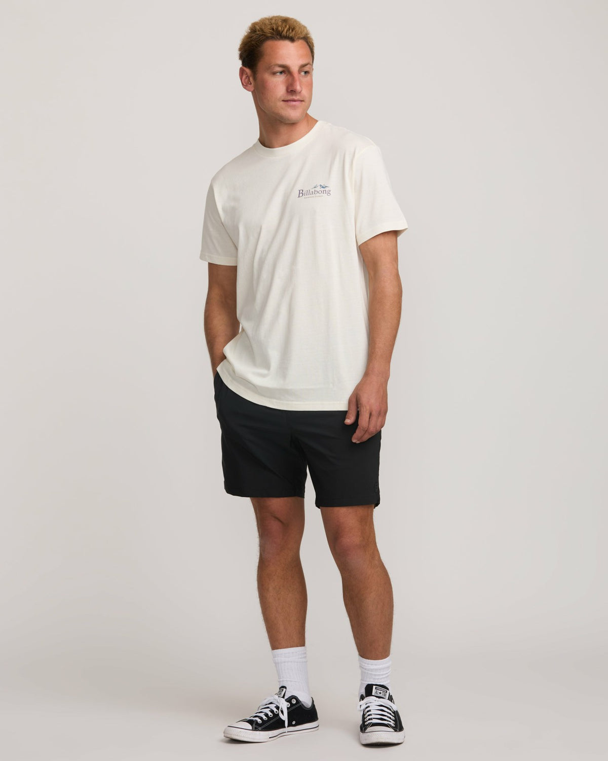 Surftrek Elastic Submersible 17" Hybrid Shorts - Black | Billabong