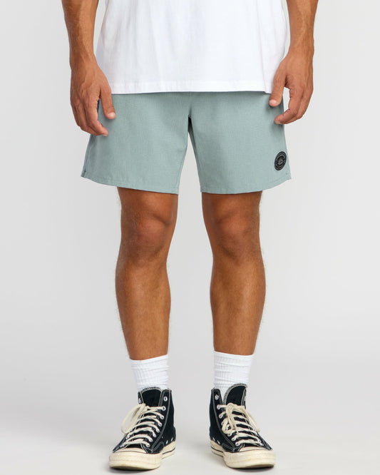 Surftrek Perforated Elastic 17" Hybrid Shorts - Sea Blue | Billabong