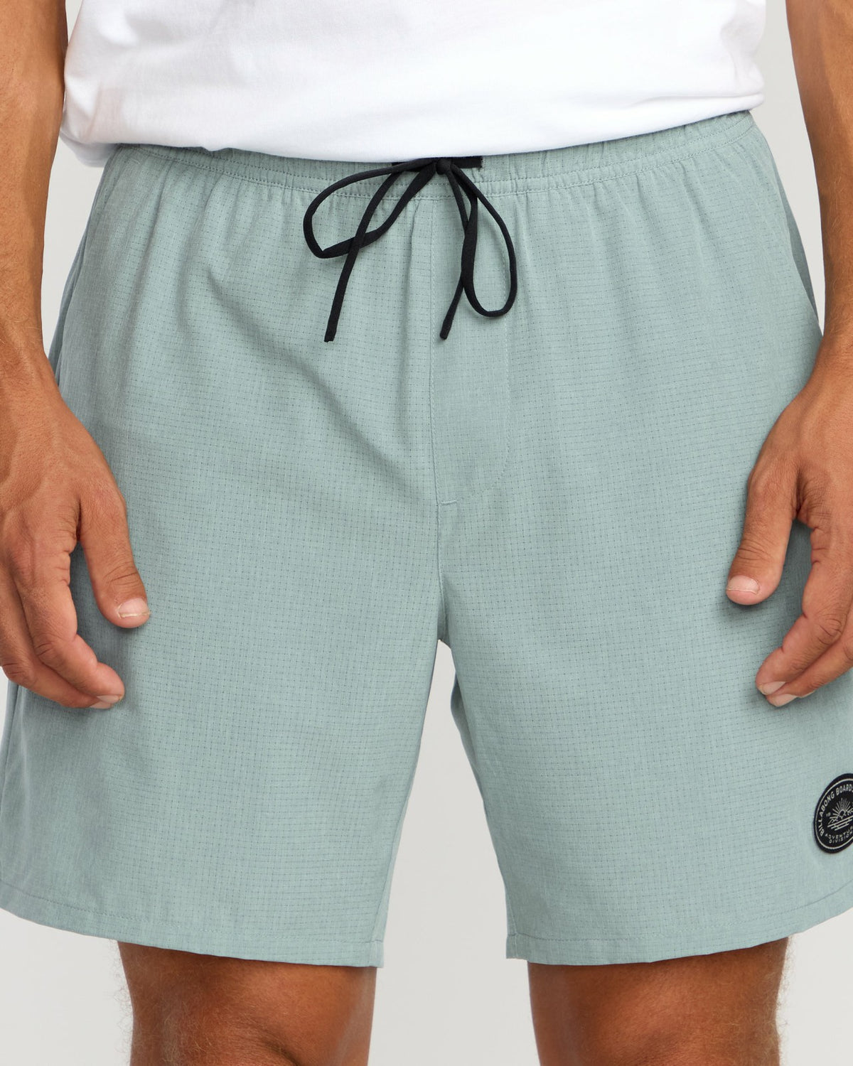 Surftrek Perforated Elastic 17" Hybrid Shorts - Sea Blue | Billabong