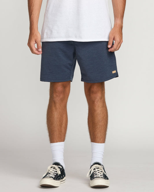 Surftrek Transit Elastic 17" Hybrid Shorts - Navy | Billabong