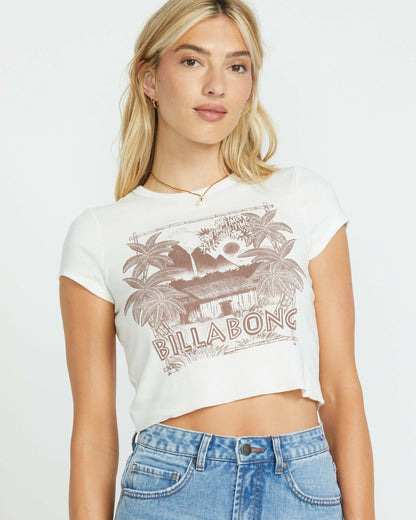 Sweet Moments Tee - Salt Crystal | Billabong