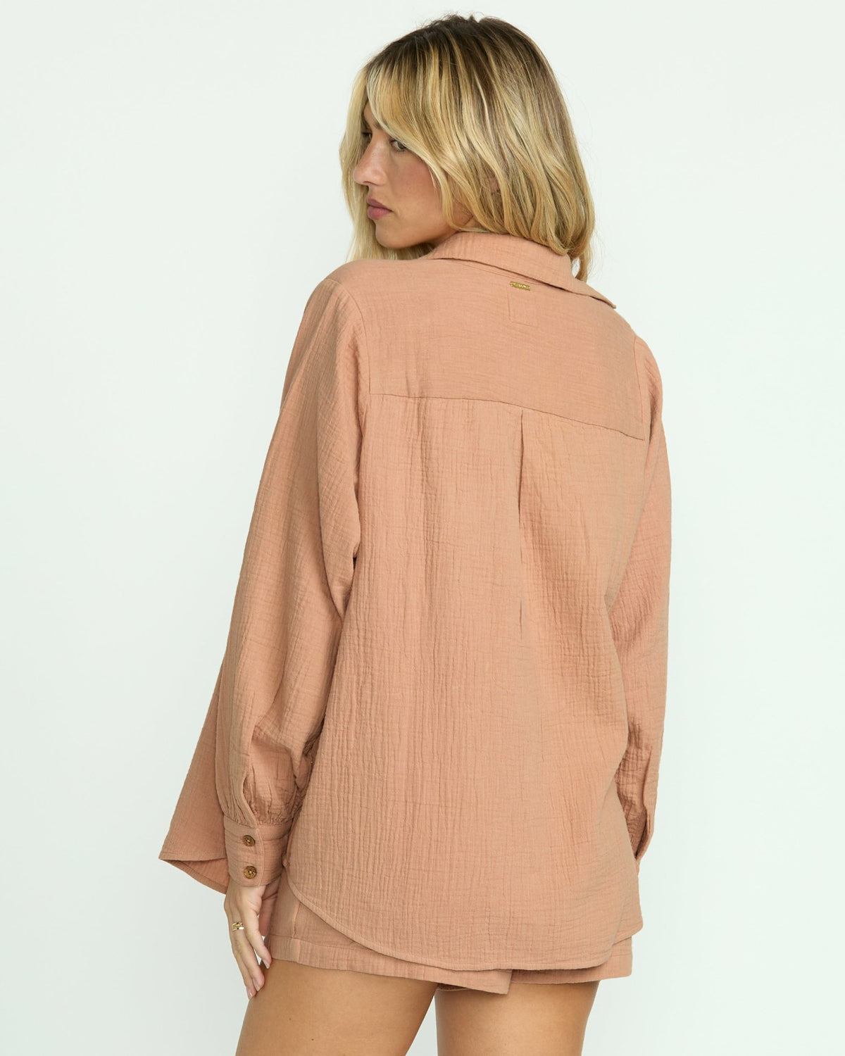 Sweet Swell Long Sleeve Shirt - Rose Brown | Billabong
