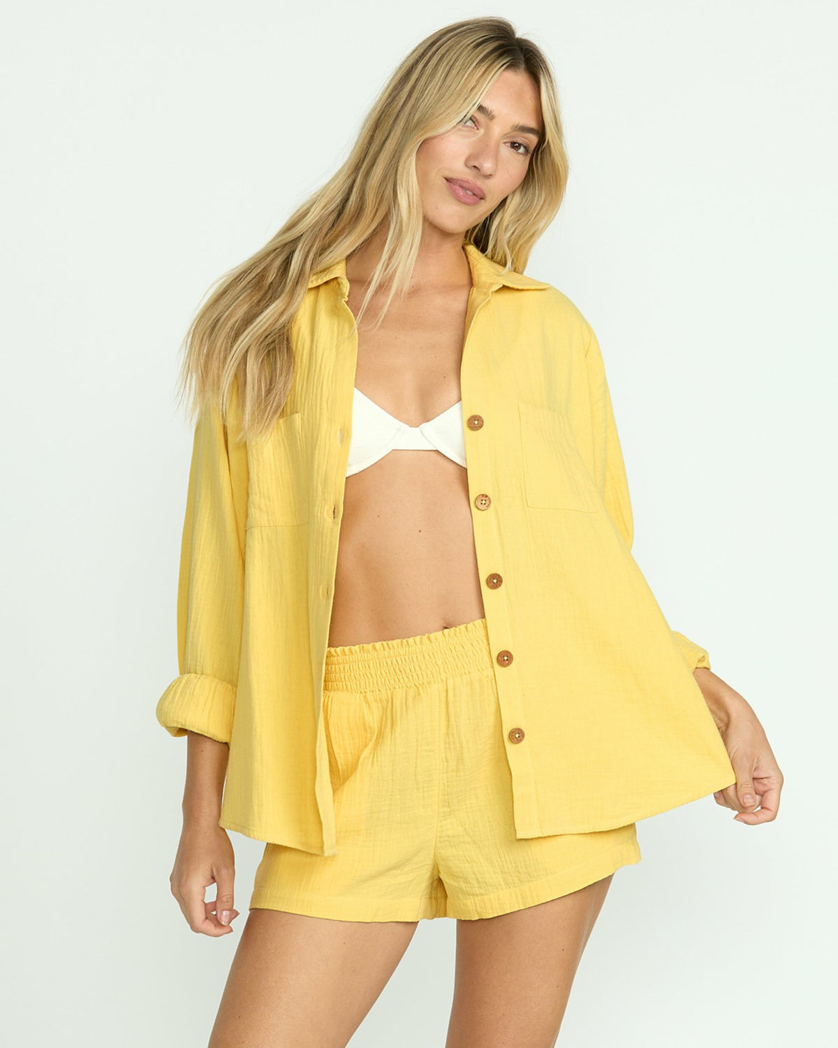 Sweet Swell Long Sleeve Shirt - Fresh Squeezed | Billabong