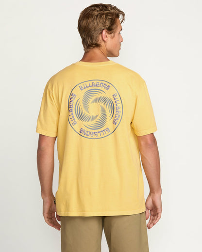 Swivel Premium Wave Wash Tee - Lemon | Billabong
