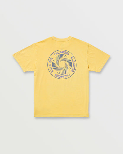 Swivel Premium Wave Wash Tee - Lemon | Billabong