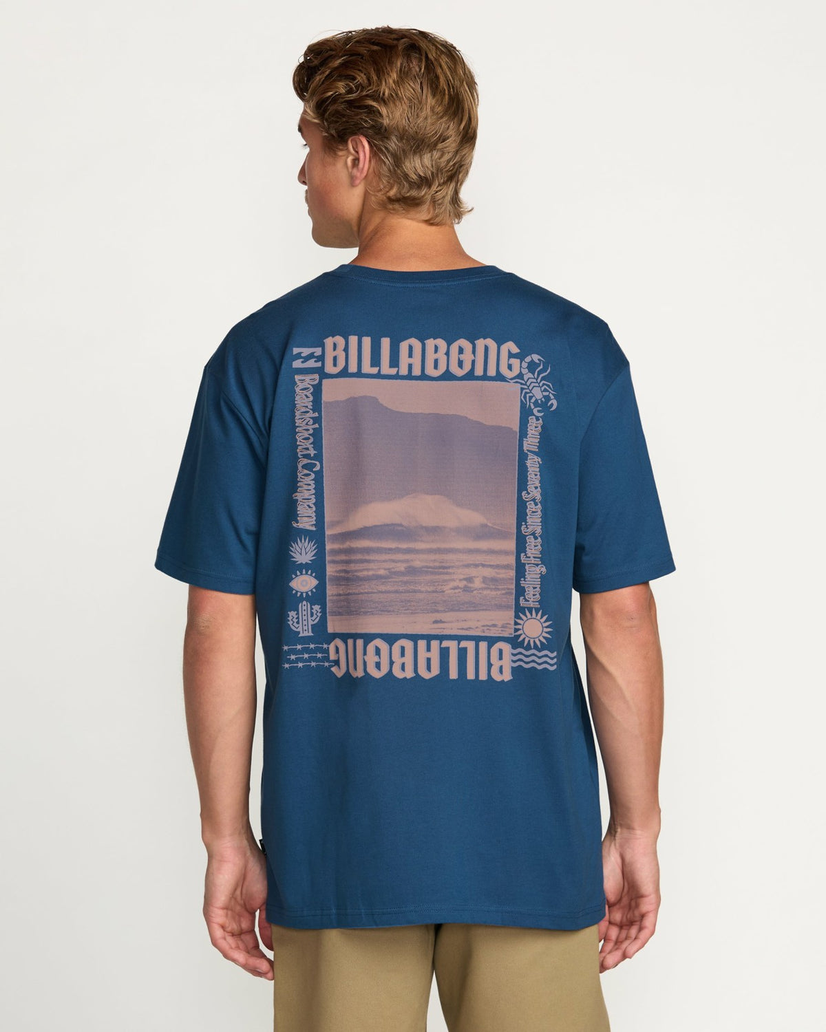 The Hunt Regular Tee - Deep Blue | Billabong
