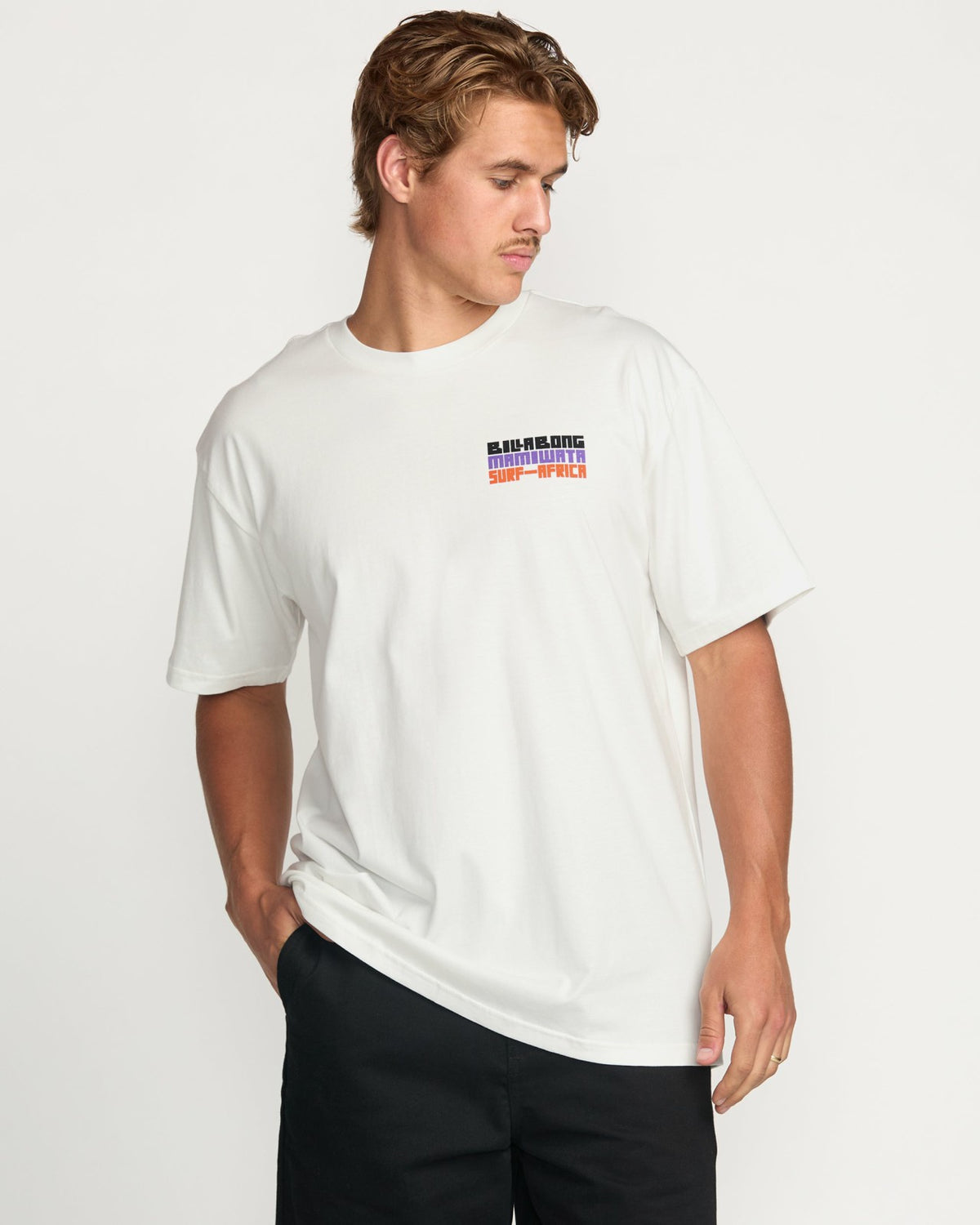 Billabong x Mami Wata Time Before Memory Regular Tee - Off White | Billabong