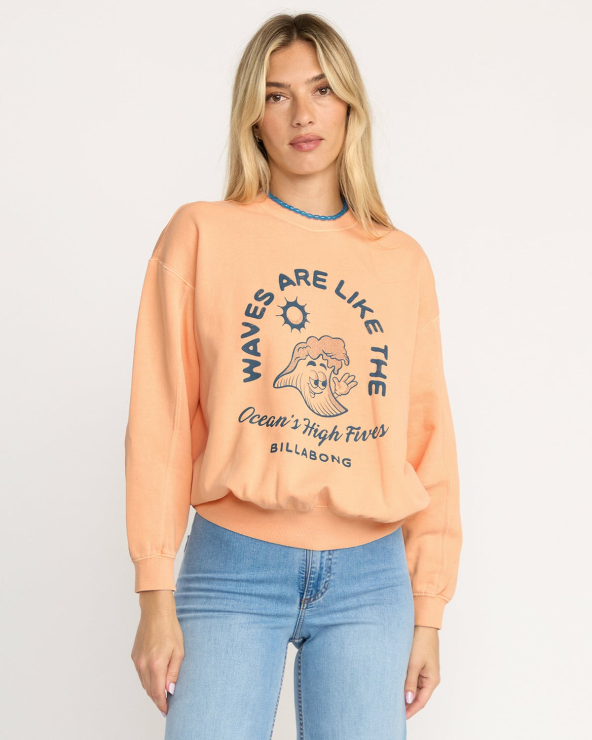 Time For Kendal Crewneck Sweatshirt - Sunstone | Billabong