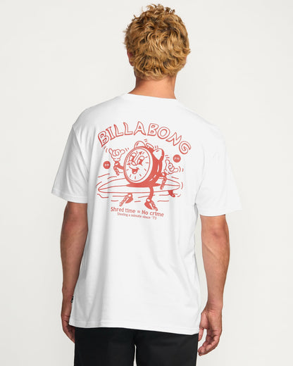 Time Premium Tee - White | Billabong