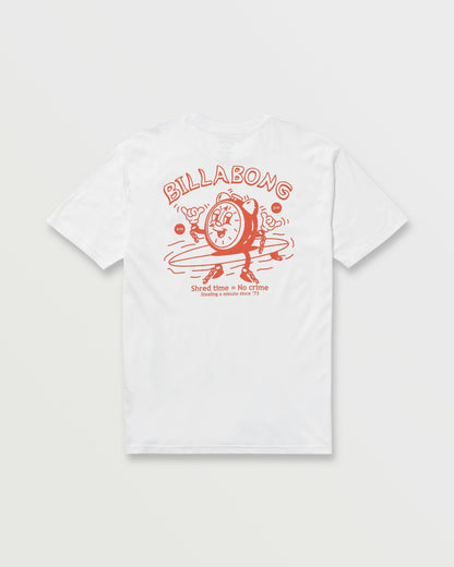 Time Premium Tee - White | Billabong