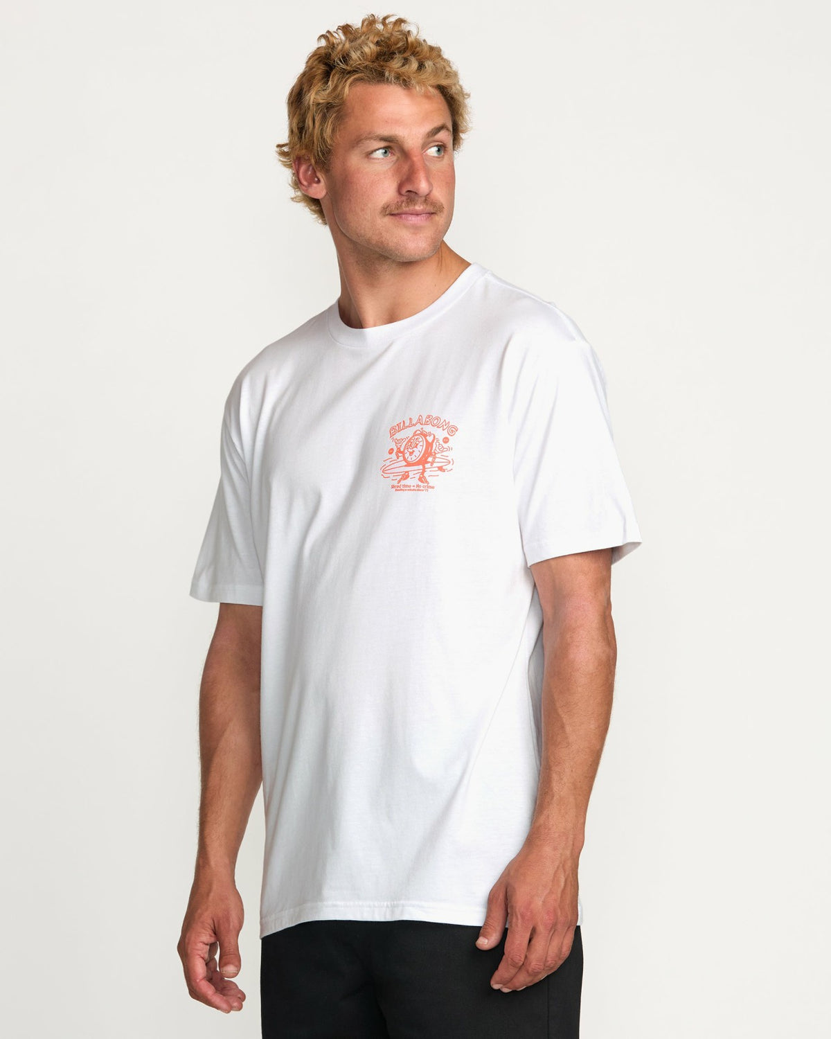 Time Premium Tee - White | Billabong